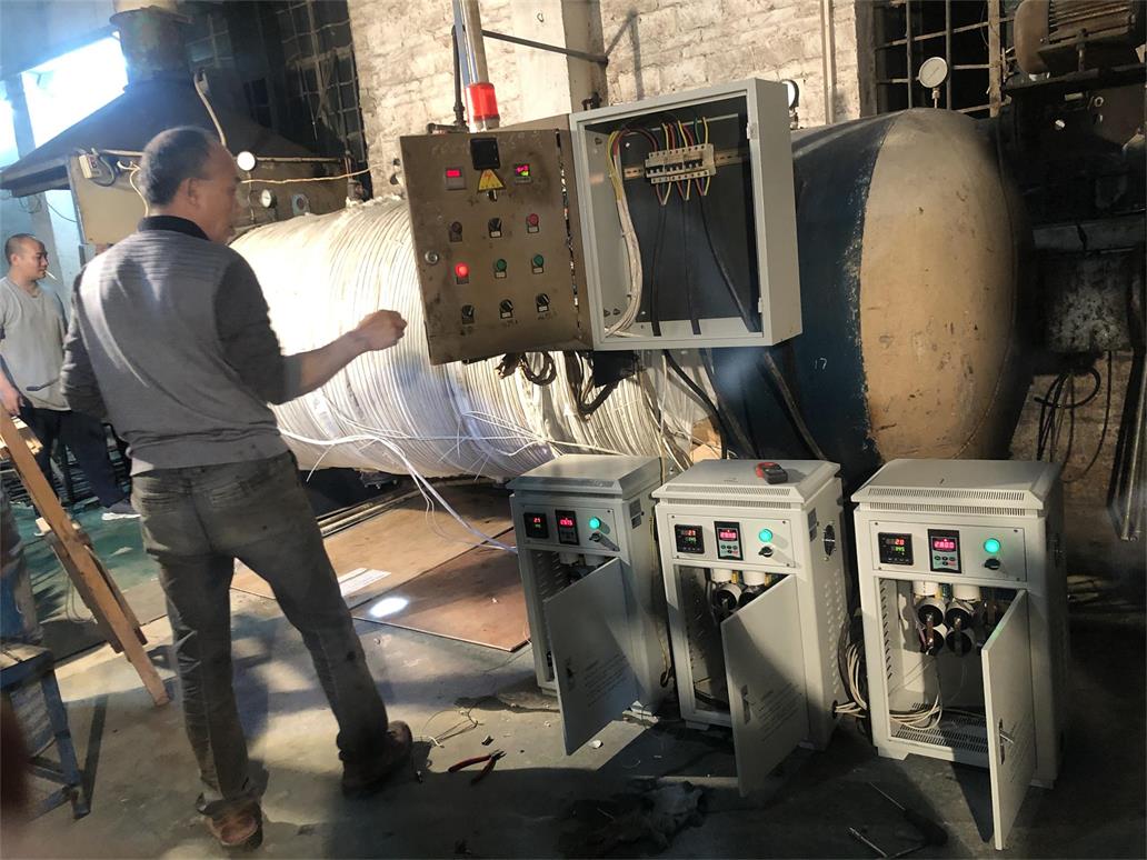 臥式反應釜電磁感應加熱器